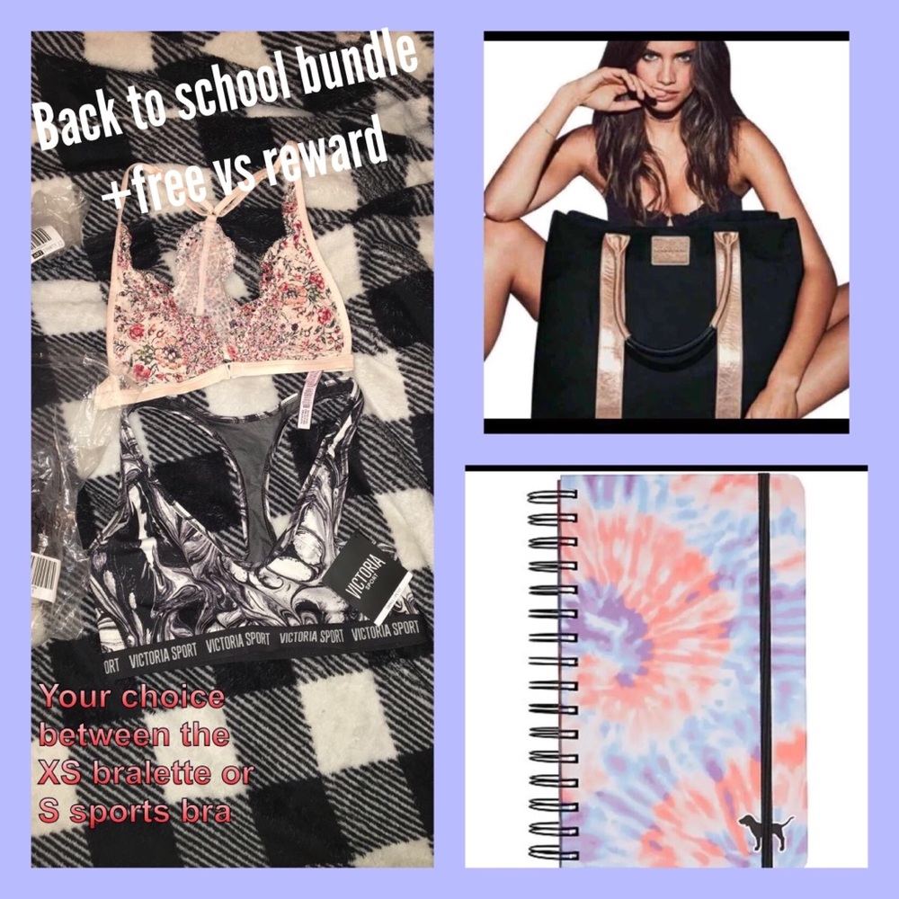 Vs pink - back to school bundle NWT